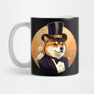 Shiba Inu with Top Hat Mug